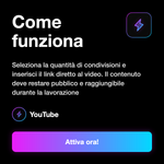 Condivisioni YouTube Thailandia 🇹🇭 • Share e Visibilità - Come funziona: Seleziona la quantità di condivisioni e inserisci il link diretto al video. Il contenuto deve restare pubblico e raggiungibile durante la lavorazione