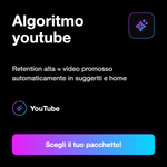 Visualizzazioni YouTube High Retention ⏱️ • Retention Alta - Algoritmo youtube: Retention alta = video promosso automaticamente in suggeriti e home
